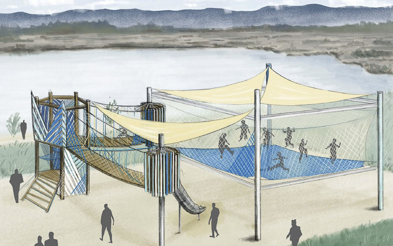 U jezera Most se připravují nové atrakce: Lokalita bude pro lidi ještě lákavější