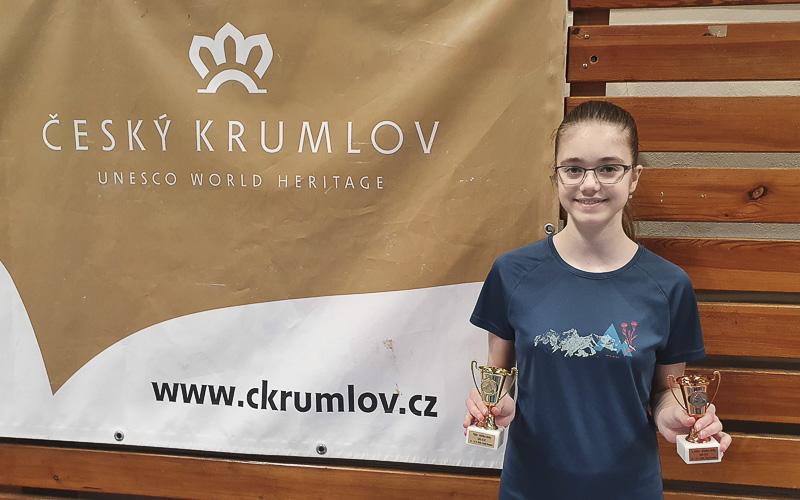 Badminton: Tereza Grznárová byla úspěšná v Českém Krumlově