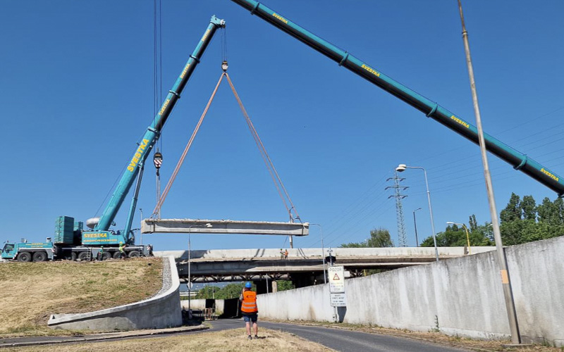 Co se děje u Litvínova? Začala stavba nových mostů na tramvajové trati