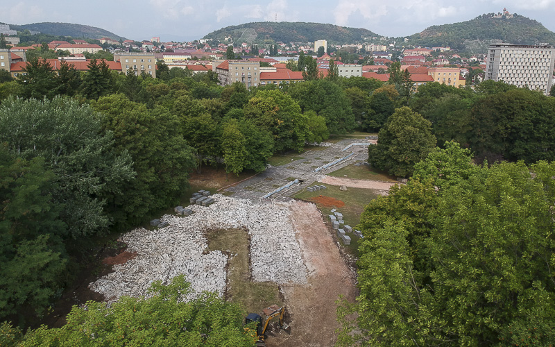 OBRAZEM: Park Střed přestává být k poznání. Takhle nyní pokračuje jeho cesta ke znovuzrození