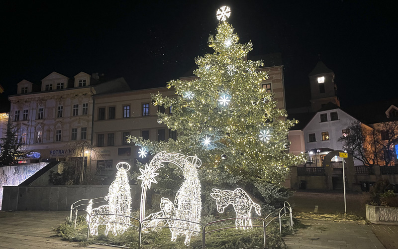 Krušnohorské Vánoce: Litvínov zveřejnil první informace k průběhu svátků. Vánoční strom rozsvítí obří Mikuláš