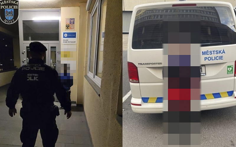 Muži hledaní policií měli smůlu. Poznali je v mosteckých ulicích