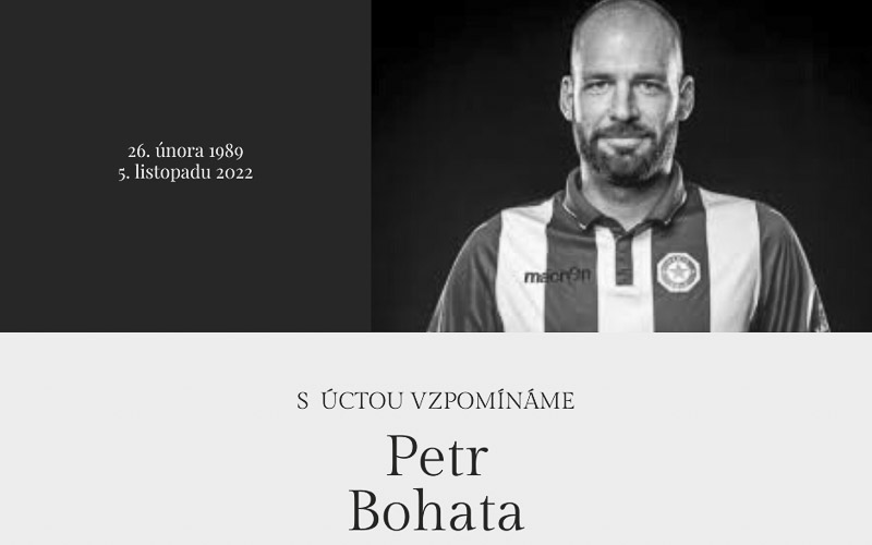O víkendu tragicky zemřel mostecký fotbalista Petr Bohata