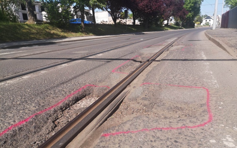 Zítra se začne měnit tankodrom, přes který konečně jezdí tramvaje. Ulici Žižkova obsadí pracovní stroje