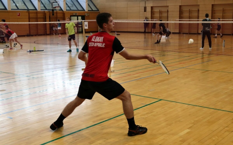 Mostecký badmintonista přivezl z Itálie dvakrát zlato