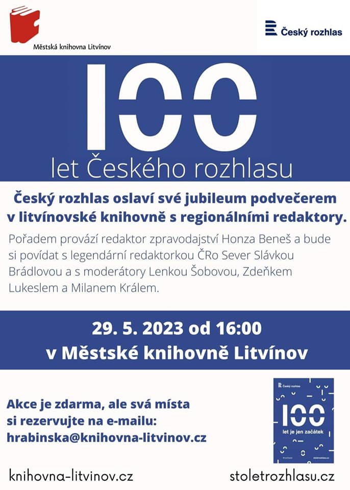český rozhlas 100 let litvínov