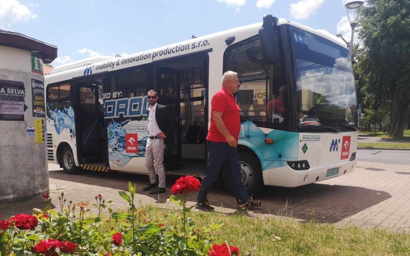 vodíkový bus Litvínov