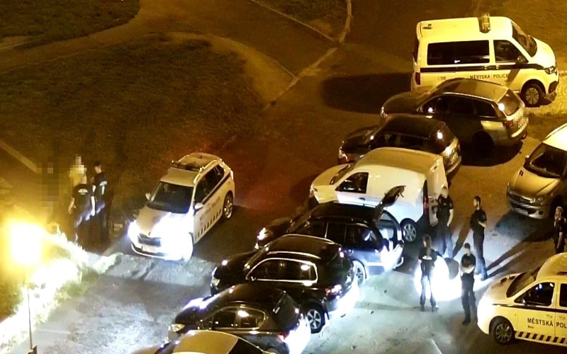 Do zaparkovaného auta se vloupal zloděj, přistihl ho operátor kamerového systému