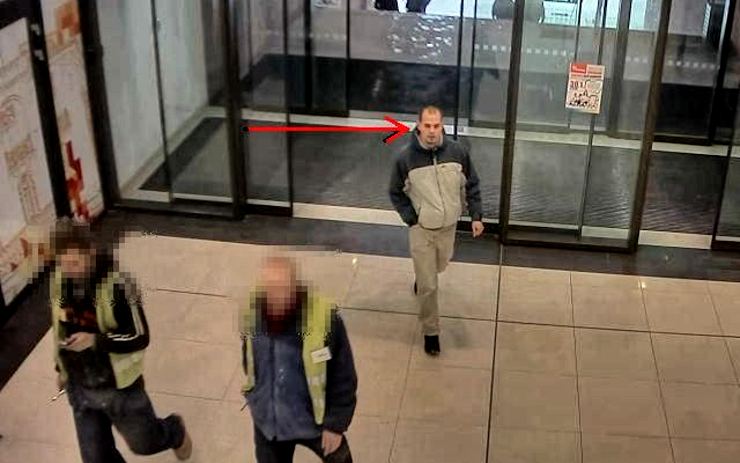 Muž podezřelý z krádeže. Foto: Policie ČR