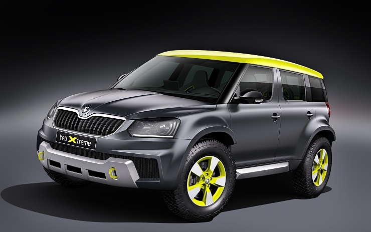 Škoda Yeti Xtreme. Foto: ŠKODA Auto