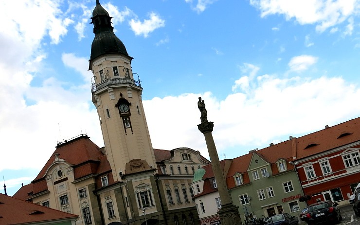 Radnice v Bílině. Foto: Oldřich Hájek