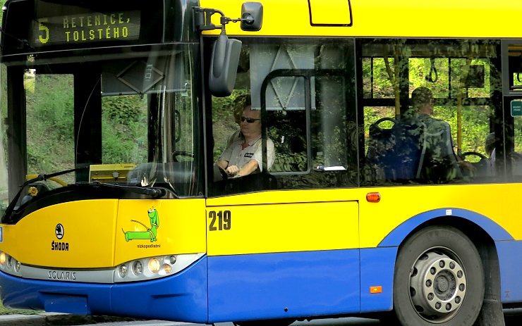 Autobus teplické MHD. Ilustrační foto: Oldřich Hájek