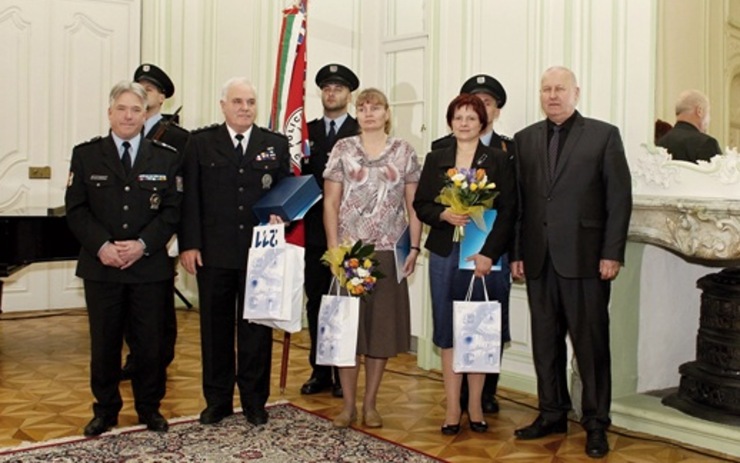 Ocenění policisté. Foto: Ústecký kraj