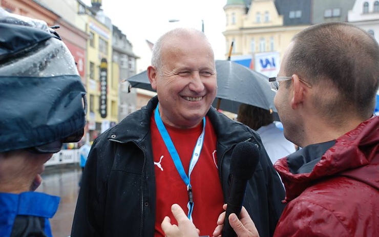 Oldřich Bubeníček. Foto: Město Bílina