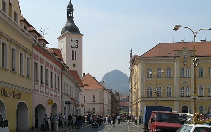 Den horníků bude v centru Bíliny. Foto: MÚ Bílina