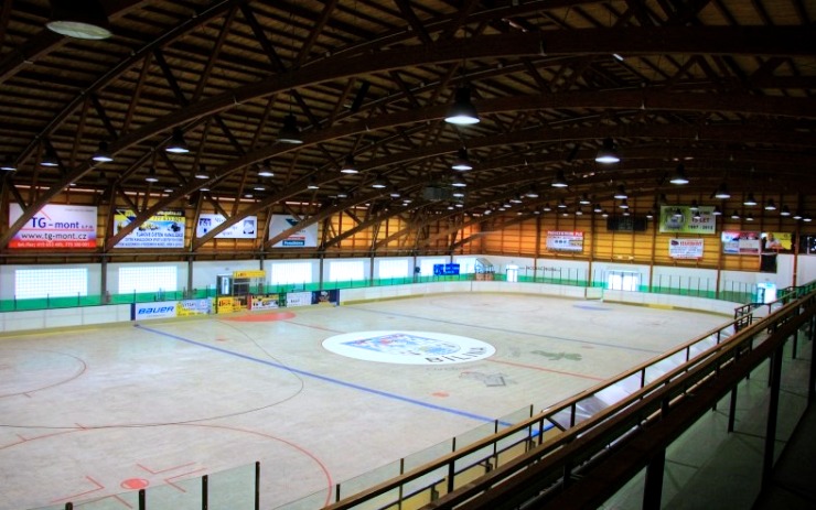 Zimní stadion v Bílině. Foto: MÚ Bílina