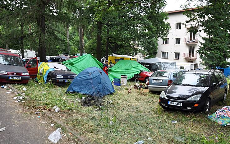 Technopárty v Hrobčicích. Foto: OÚ Hrobčice