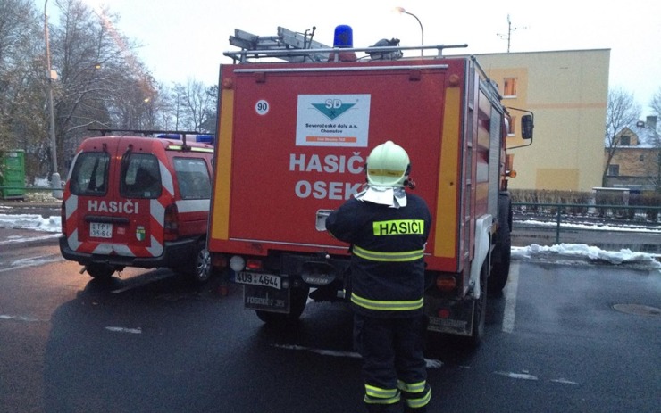 Do pátrání se zapojili i místní dobrovolní hasiči. Foto: Jan Vraný