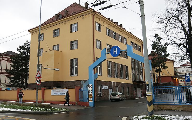 Teplická nemocnice. Foto: Oldřich Hájek