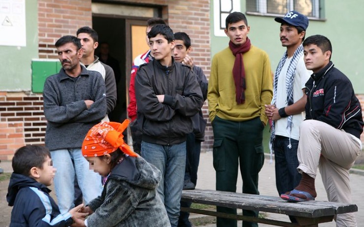 Migranti v detenčním zařízení Bělá-Jezová. Ilustrační foto: Ministerstvo vnitra