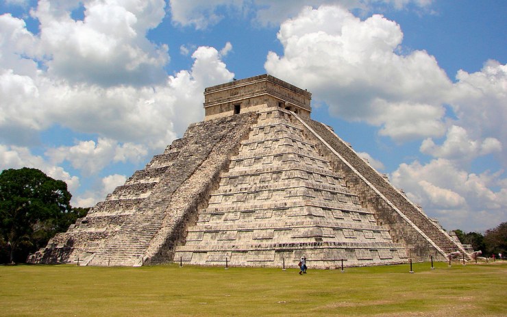Návštěvníci festivalu se mohou těšit i na cestovatelské promítání. Na snímku pyramida v Chichen Itza - zřícenina mayského města na mexickém poloostrově Yucatán