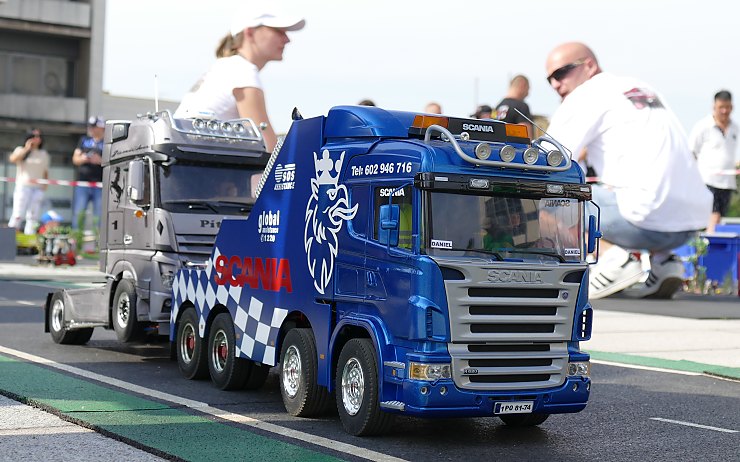 Velká akce RC modelů v Mostě se konala v červenci a měla velký úspěch. Foto: Oldřich Hájek