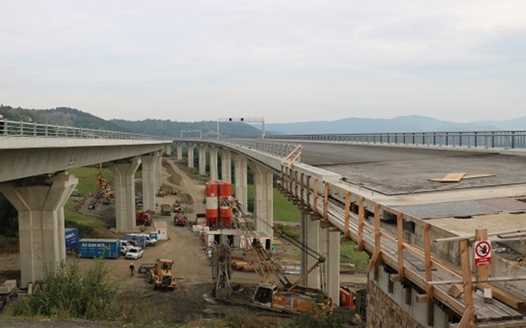 Prackovická estakáda. Foto: Ministerstvo dopravy ČR