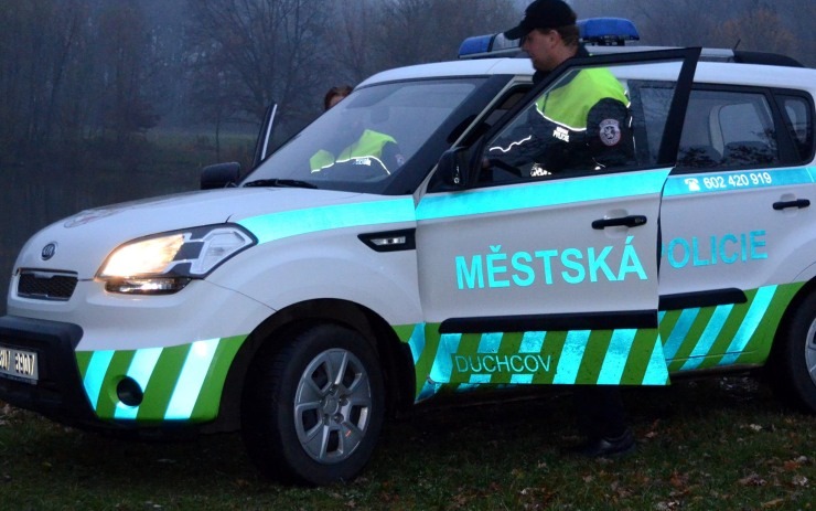 Městská policie Duchcov. Foto: archiv