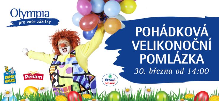 Přijďte se pobavit: Velikonoční pomlázka v Olympii