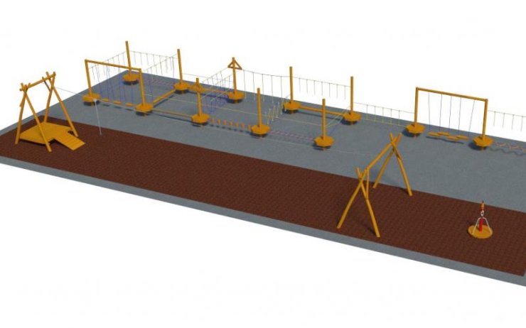 V Bílině budou tři nová hřiště: Parkourové, lanový park i herní aréna