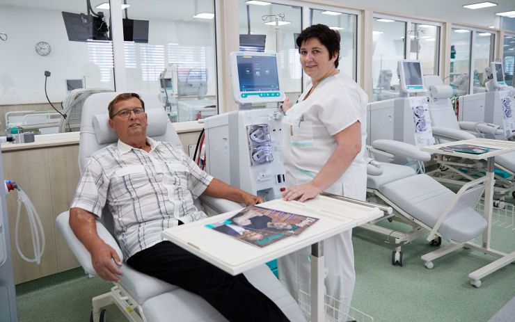 OBRAZEM: Nové dialyzační středisko v Teplicích je nejmodernějším zařízením v síti