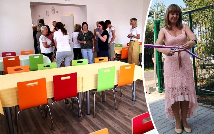 OBRAZEM: Nová školní jídelna v Proboštově hýří barvami a nabízí 80 míst k sezení