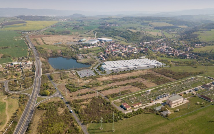 U hlavní silnice na Teplice bude nová průmyslová zóna. Začala její stavba