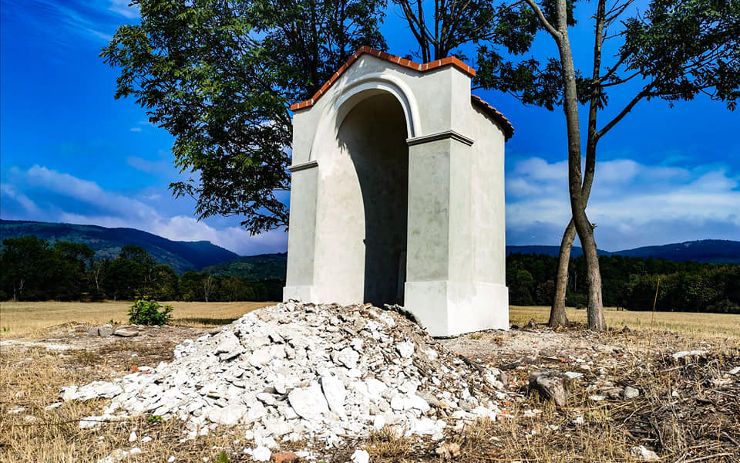 Verneřická kaplička se stala mementem zničených obcí 