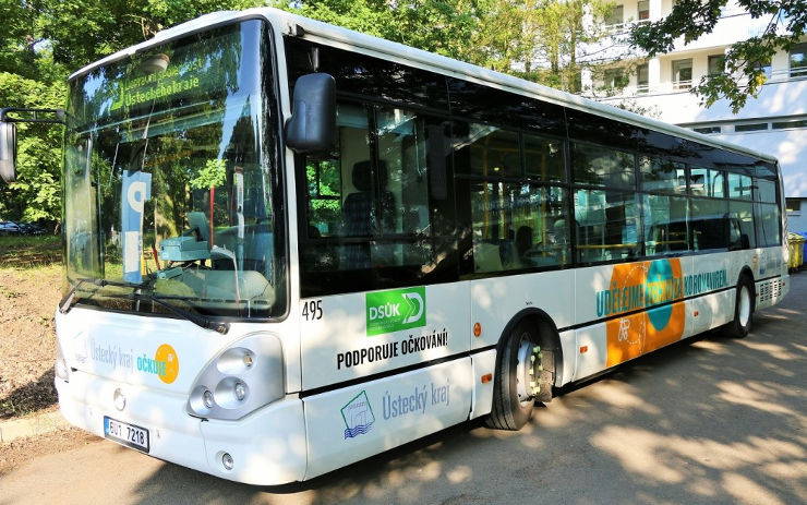 Očkobus zamíří ve středu na Teplicko, tady všude na něj můžete narazit