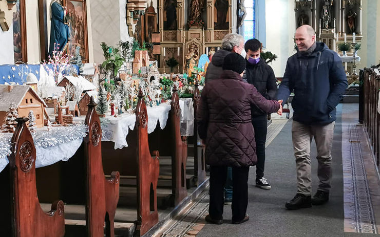 Na výstavu betlémů do Hrobu můžete zajít ještě v lednu