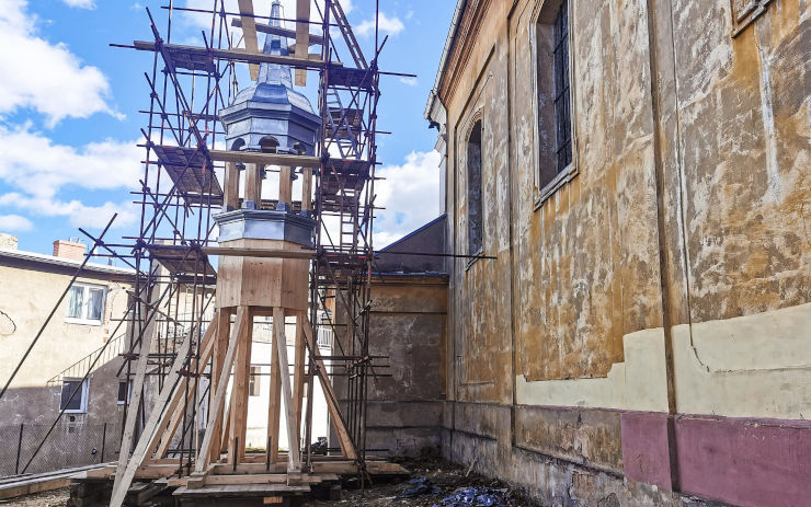 Novosedlický kostel sv. Valentýna bude zdobit nová věžička