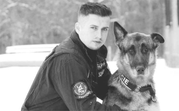 Policejní pes Nasso odešel do psího nebe
