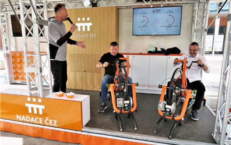 Primátor Hynek Hanza: Na zahájení lázeňské sezony prožívám vždy díky jízdě na Oranžovém kole svou nejdelší minutu v roce