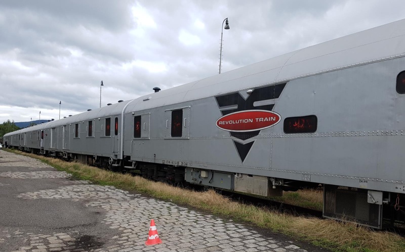 Do Teplic dorazí v pátek protidrogový vlak Revolution Train: Interaktivní a zážitkově vzdělávací preventivní program proti drogové závislosti