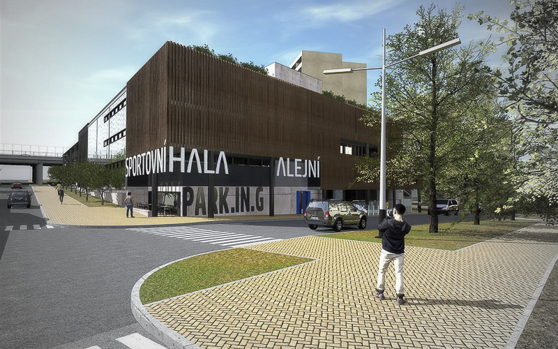 OBRAZEM: Parkovací dům v Teplicích i další řešení přinesou více parkovacích míst