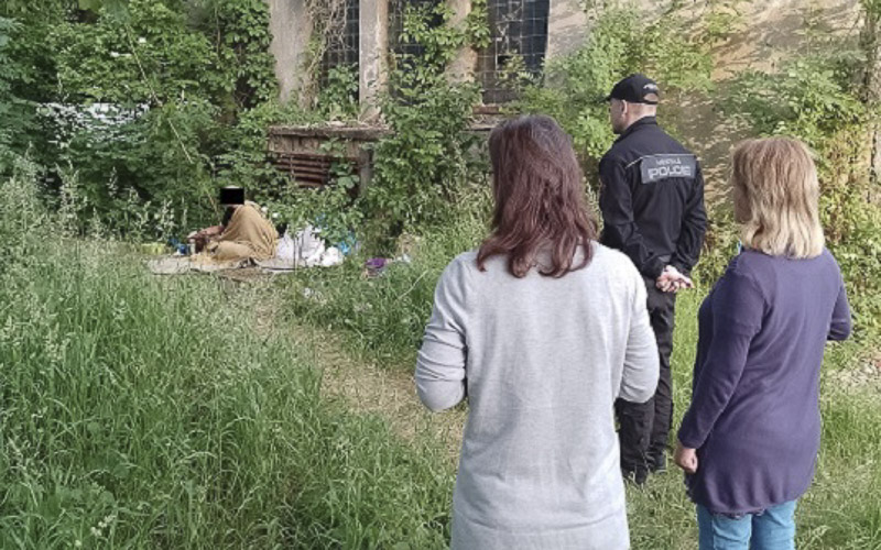Bezdomovec vykázán ze Střekova: Odmítl odbornou pomoc a ztratil své místo u výměníkové stanice