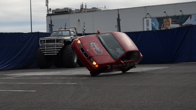 Do Děčína přijede Monster Truck Show. Těšit se můžete na: Kaskadéři, rychlá jízda, průjezd ohněm, Monster Truck