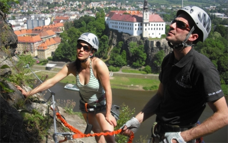 Ferrata se částečně otevře už o víkendu, sanace ale bude probíhat až do poloviny dubna