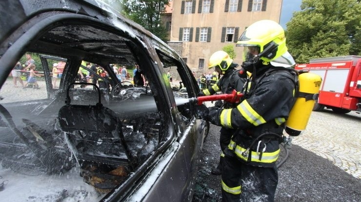 Přes sto výjezdů mají za sebou hasiči z Jílového-Modré v roce 2018. V novém roce se dočkají nové hasičárny