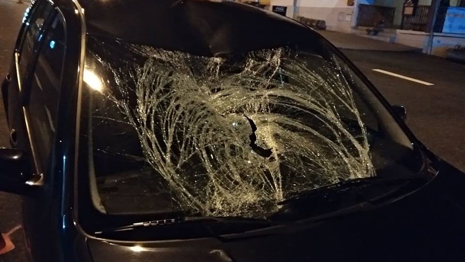 Děčín: Při střetu s autem utrpěl chodec vážné zranění. U nehody zasahovaly všechny složky IZS