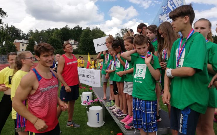 Děti ze základních a mateřských škol změřily síly v Olympiádě dětí Svazku obcí SEVER