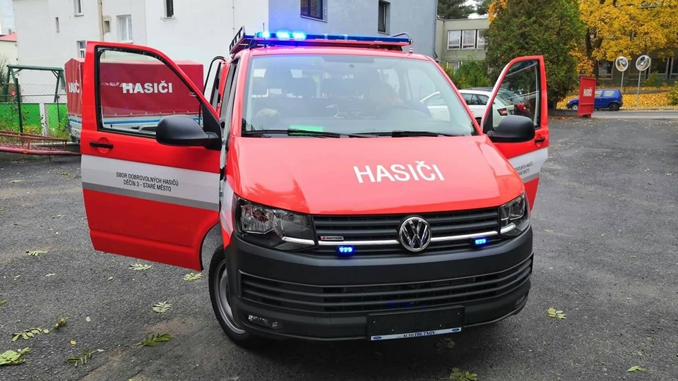 Děčín: Dobrovolní hasiči ze Starého Města dostali nové auto