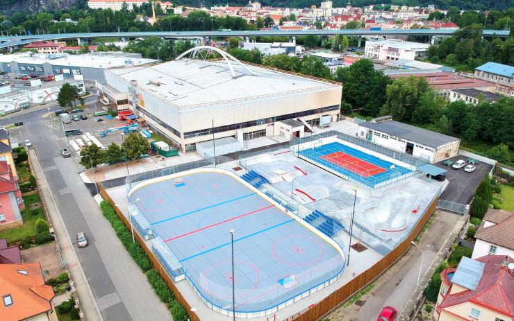 V Děčíně se otevírá nové multifunkční sportoviště! Co všechno tu najdete?