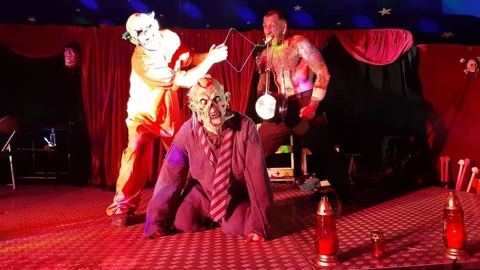 Horror Zombie cirkusová show v Ústí nad Labem. Napětí, strach, ale také velká dávka zábavy!